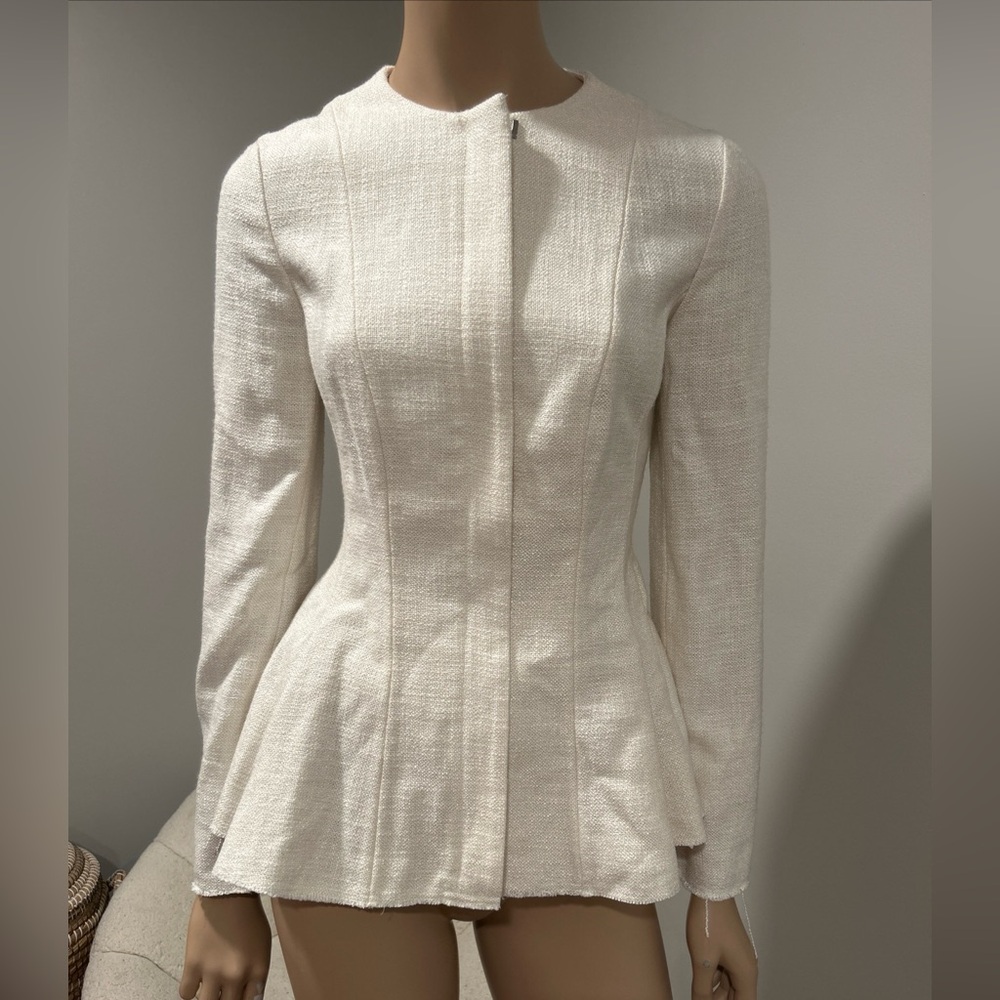 Theory Classic Cream Blazer Women's Sz 00